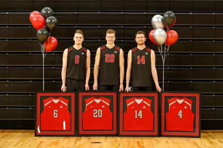 Buckeyes Sweep Lions on Senior Night