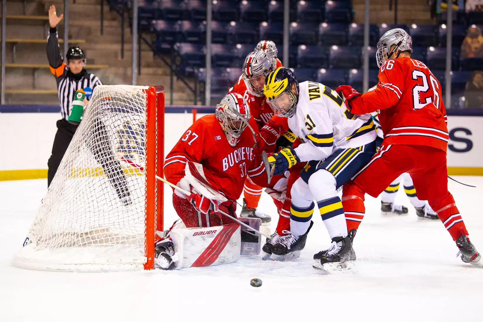Buckeyes Fall to No. 6/7 Wolverines in B1G Tournament Quarterfinals