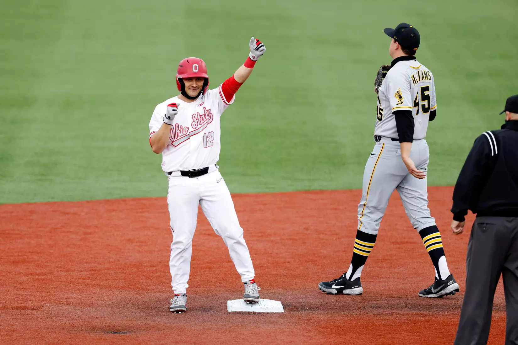 Burhenn and the Bats Lift Buckeyes to 8-2 Win over Iowa