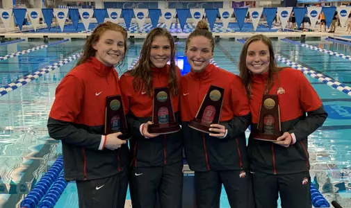 Flexing Ohio State Pride at NCAA Championships