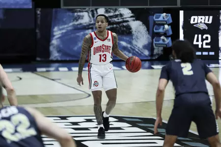 Ohio State Falls 75-72 to Oral Roberts in Overtime
