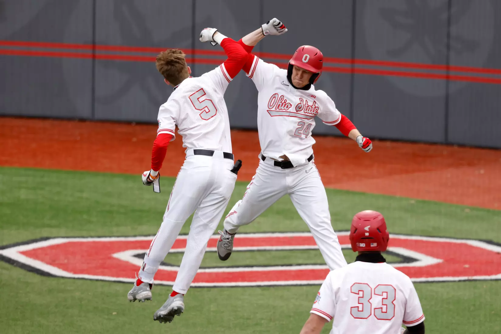 Burhenn and the Bats Lift Buckeyes to 8-2 Win over Iowa
