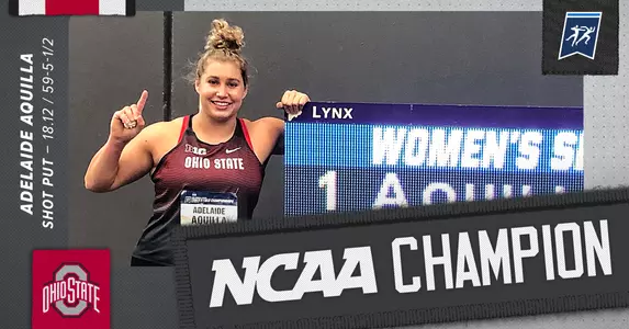 Adelaide Aquilla Wins Shot Put National Championship