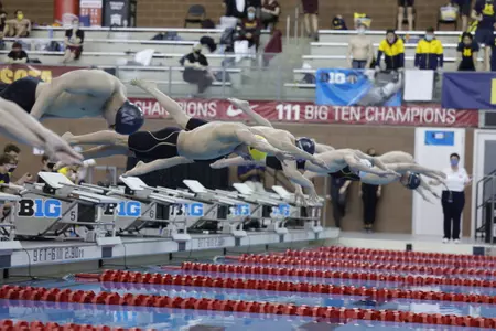 We Have … a Meet! 19 Points Separate 1st from 3rd at Big Tens