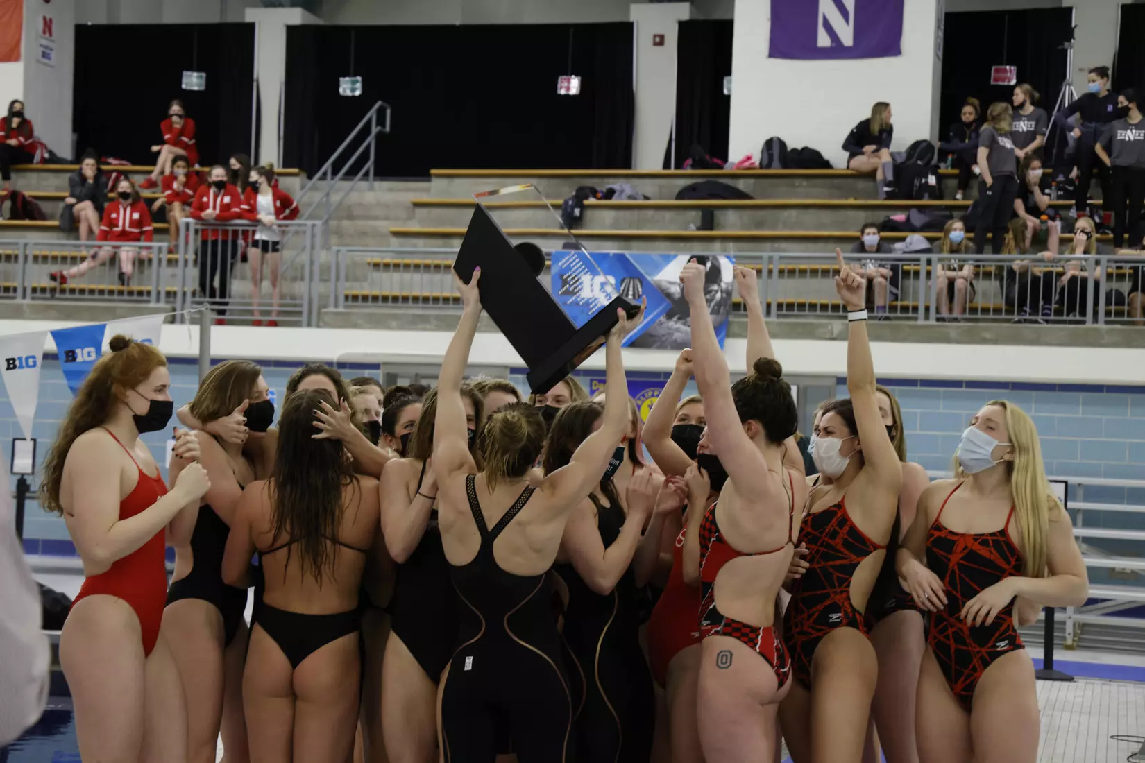 Title IX: Swimming & Diving Claims Three Straight Big Ten Titles