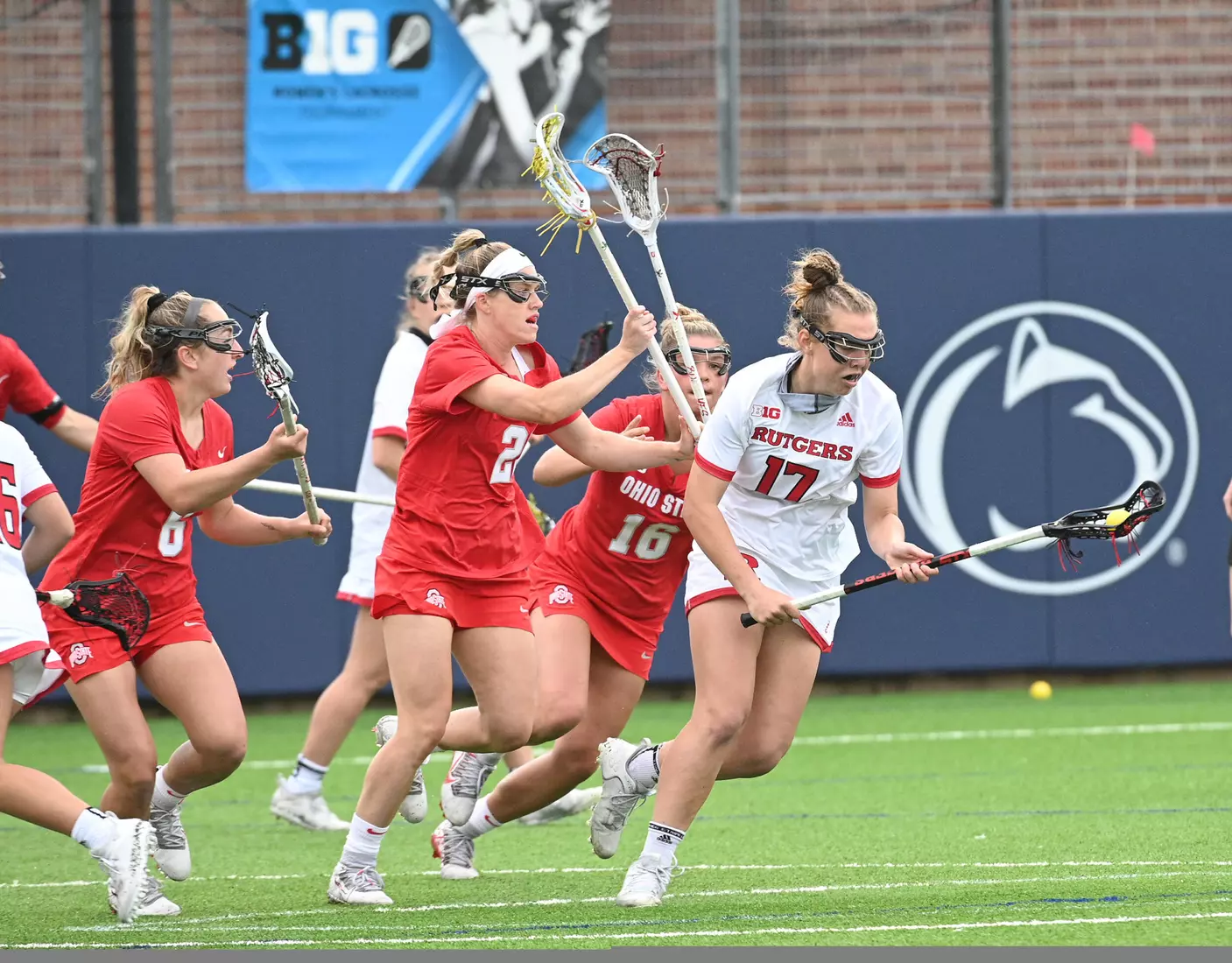 No. 23 Buckeyes Fall to No. 16 Scarlet Knights in B1G Tourney