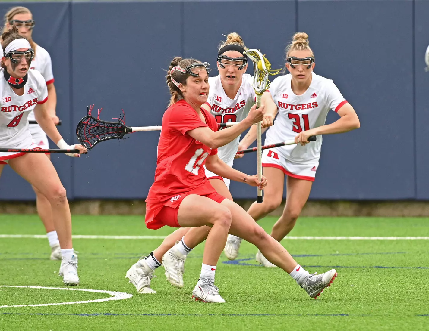 No. 23 Buckeyes Fall to No. 16 Scarlet Knights in B1G Tourney