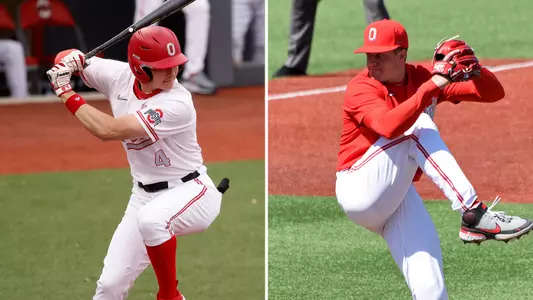 Dezenzo and Lonsway Named Big Ten Player & Pitcher of the Week