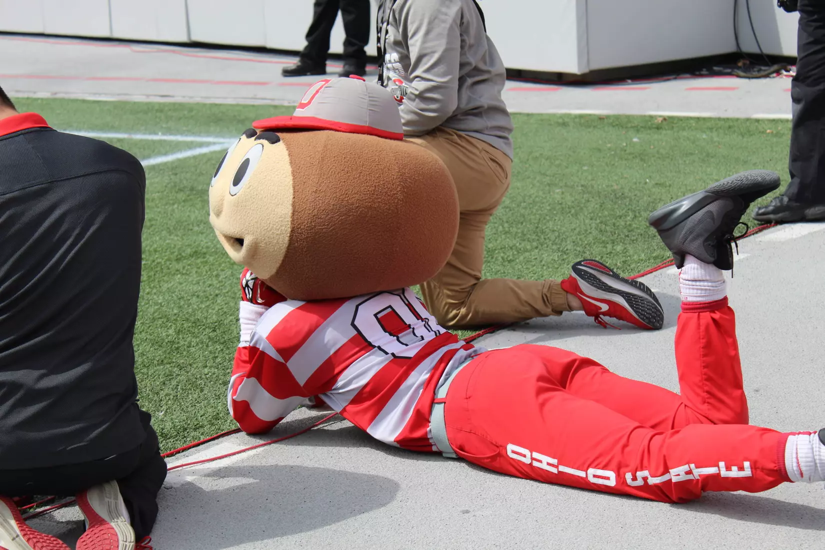 Scenes from the ???? Spring Game