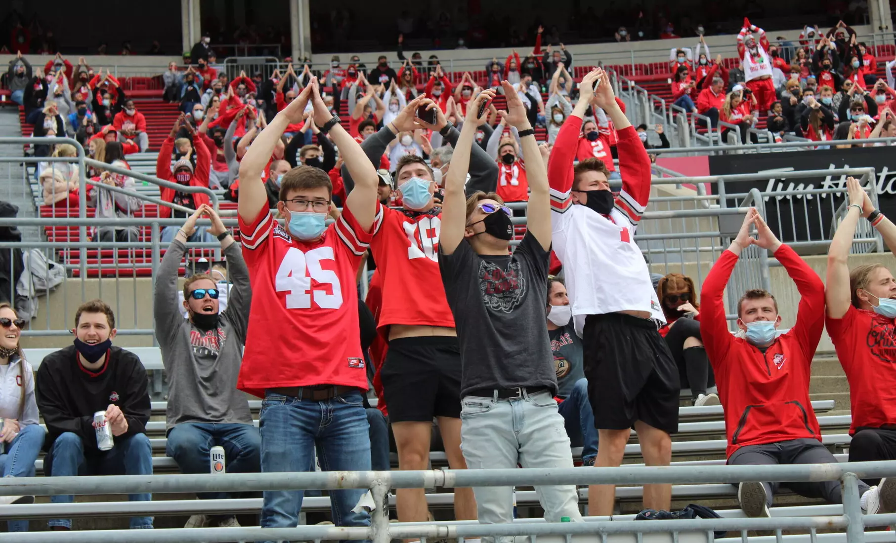 Scenes from the ???? Spring Game