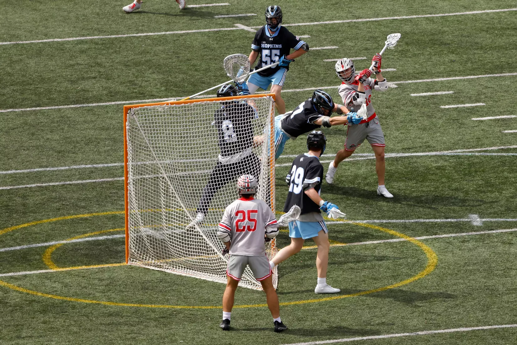No. 14 Buckeyes Defeat Blue Jays, 14-12, in B1G Contest