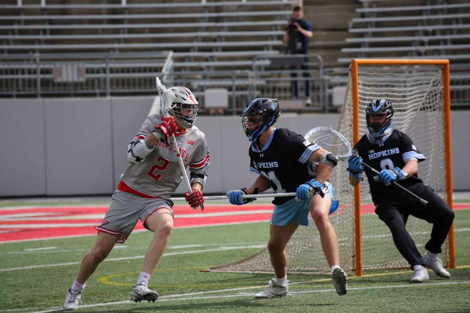 No. 14 Buckeyes Defeat Blue Jays, 14-12, in B1G Contest
