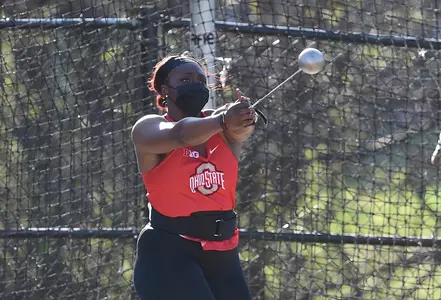 Sade Olatoye Named Big Ten Field Athlete of the Week