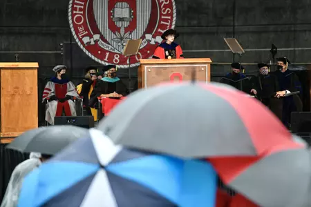 15 From Cross Country/Track & Field Teams Graduate at Ohio Stadium