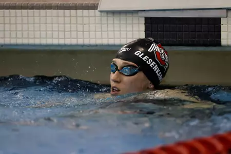 Brooke Glesenkamp Recipient of Woody & Anne Hayes Award