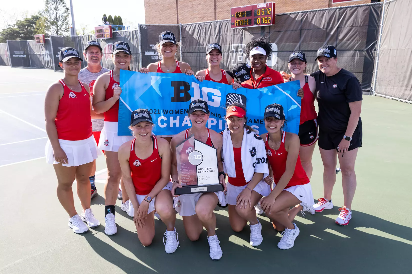B1G Tourney Champs! Ohio State Tops Michigan 4-1 for Title