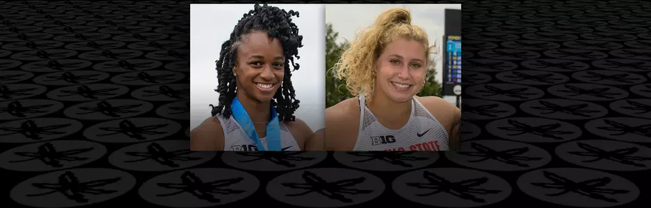 Anavia & Adelaide Big Ten Track/Field Athletes of the Year
