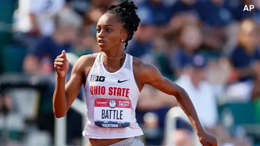 Anavia Battle is a United States Olympian