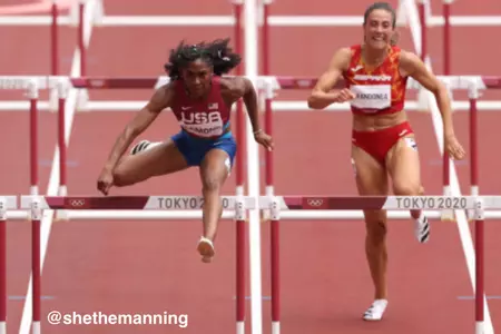 Olympic Update: Clemons Advances to 100m Hurdle Semifinals
