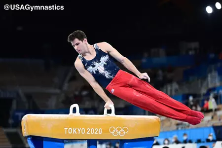 Alec Yoder Qualifies for Pommel Horse Finals in Tokyo