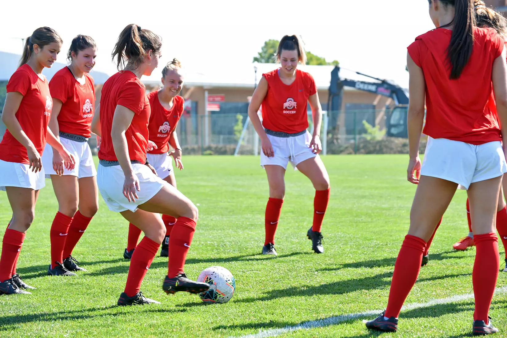 Buckeyes Open Training with High Hopes