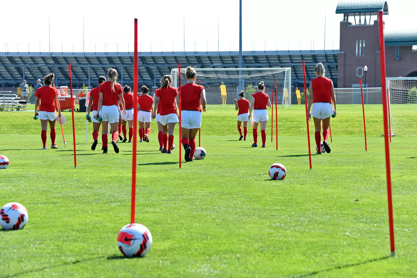 Buckeyes Open Training with High Hopes