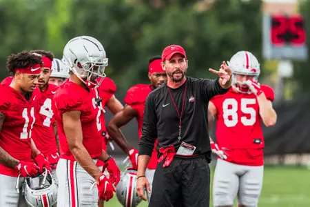 ????? Fall Camp Quotes – Coach Hartline and WRs