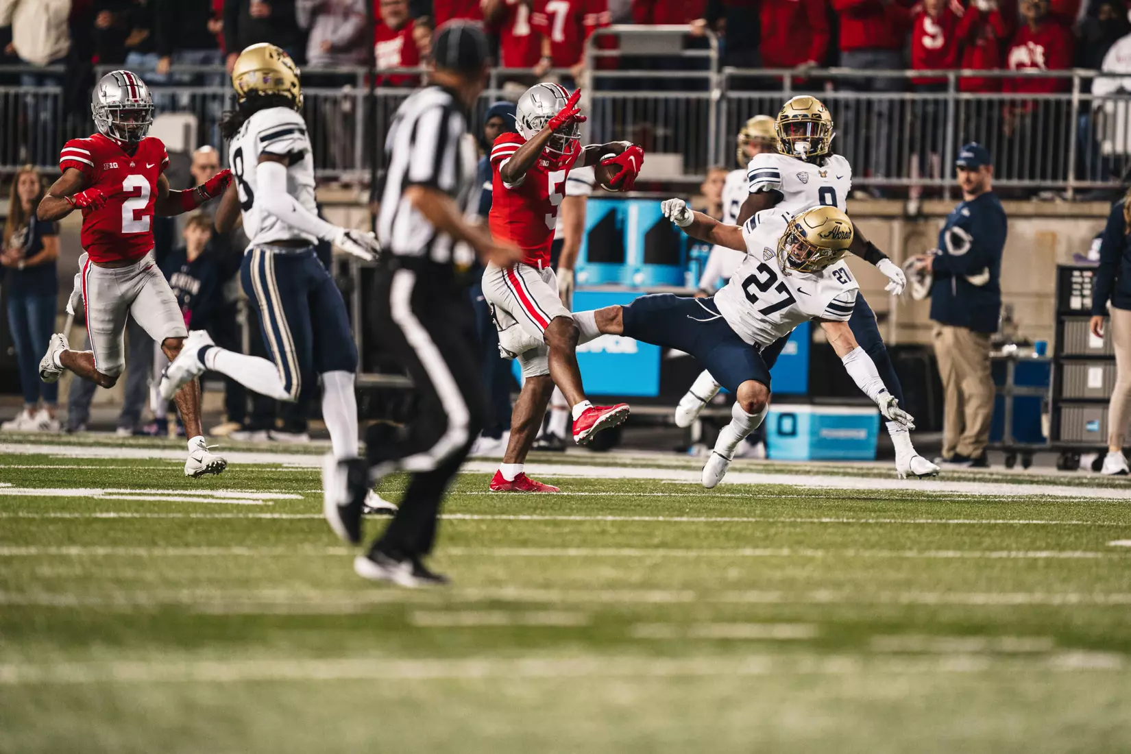 Balanced Buckeyes Overwhelm Zips, 59-7
