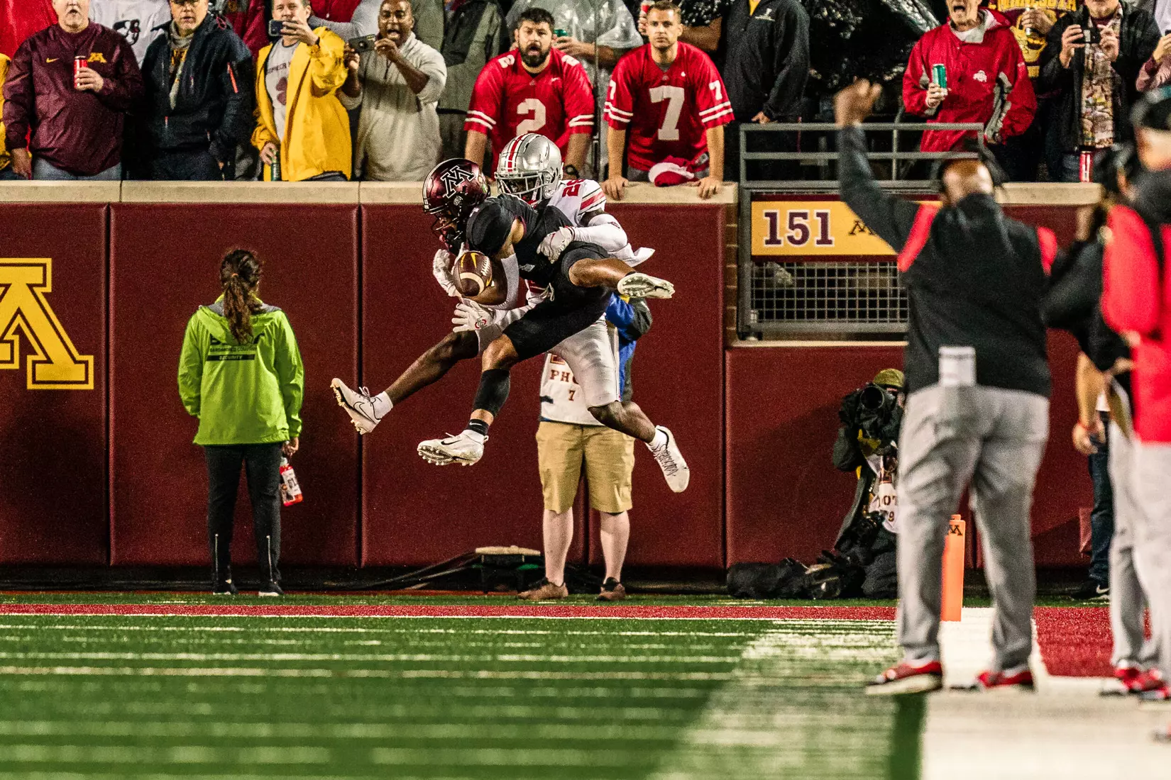 Huge Second Half Boosts Buckeyes Past Gophers