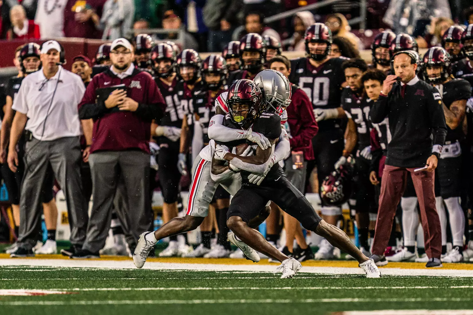 Huge Second Half Boosts Buckeyes Past Gophers