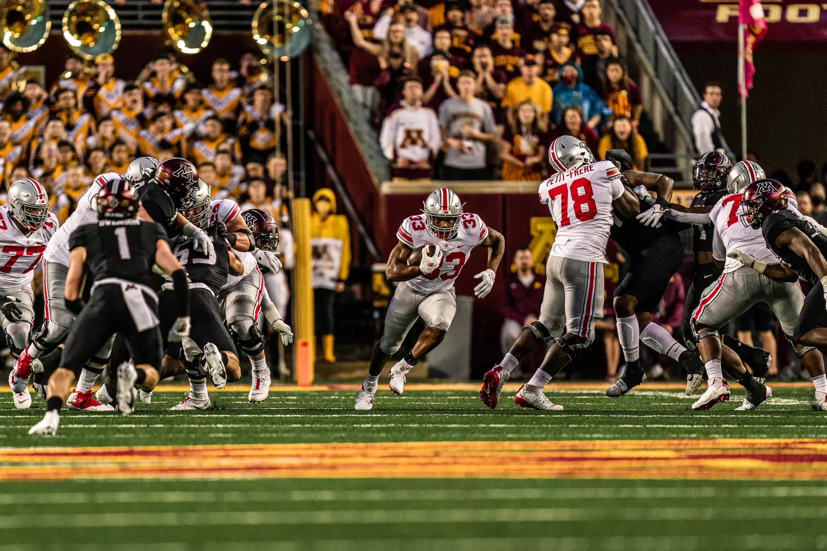 Huge Second Half Boosts Buckeyes Past Gophers