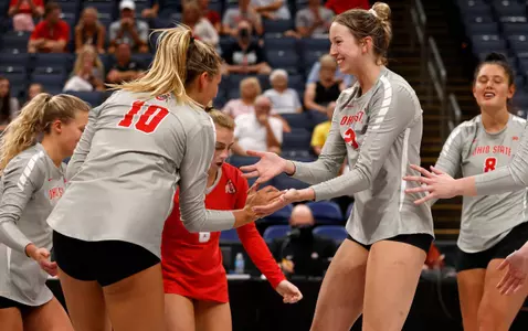 No. 6 Ohio State Rolls to 3-0 Win Against Rhode Island