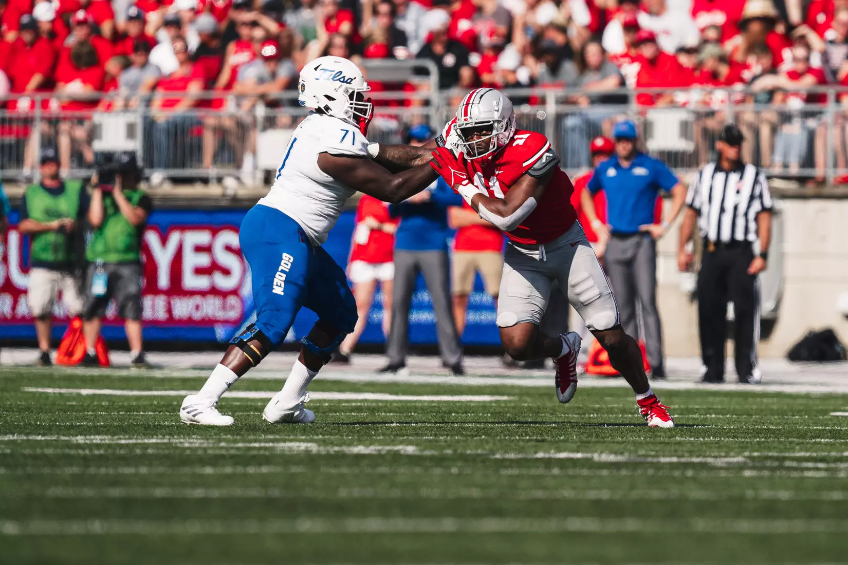 Buckeyes Ride Henderson’s Record Day to Victory over Tulsa