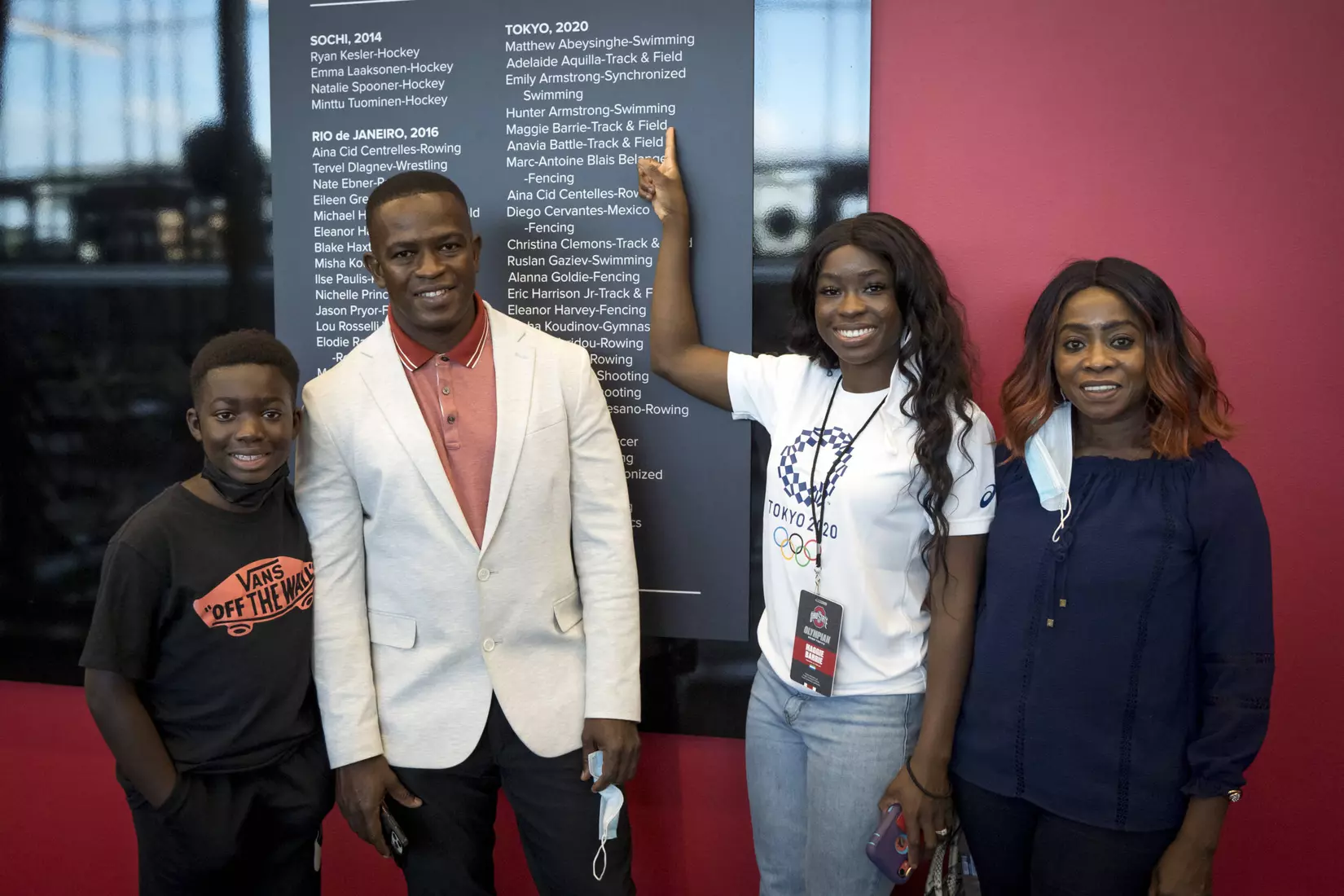 Ohio State Athletics Honors 2020 Tokyo Olympians