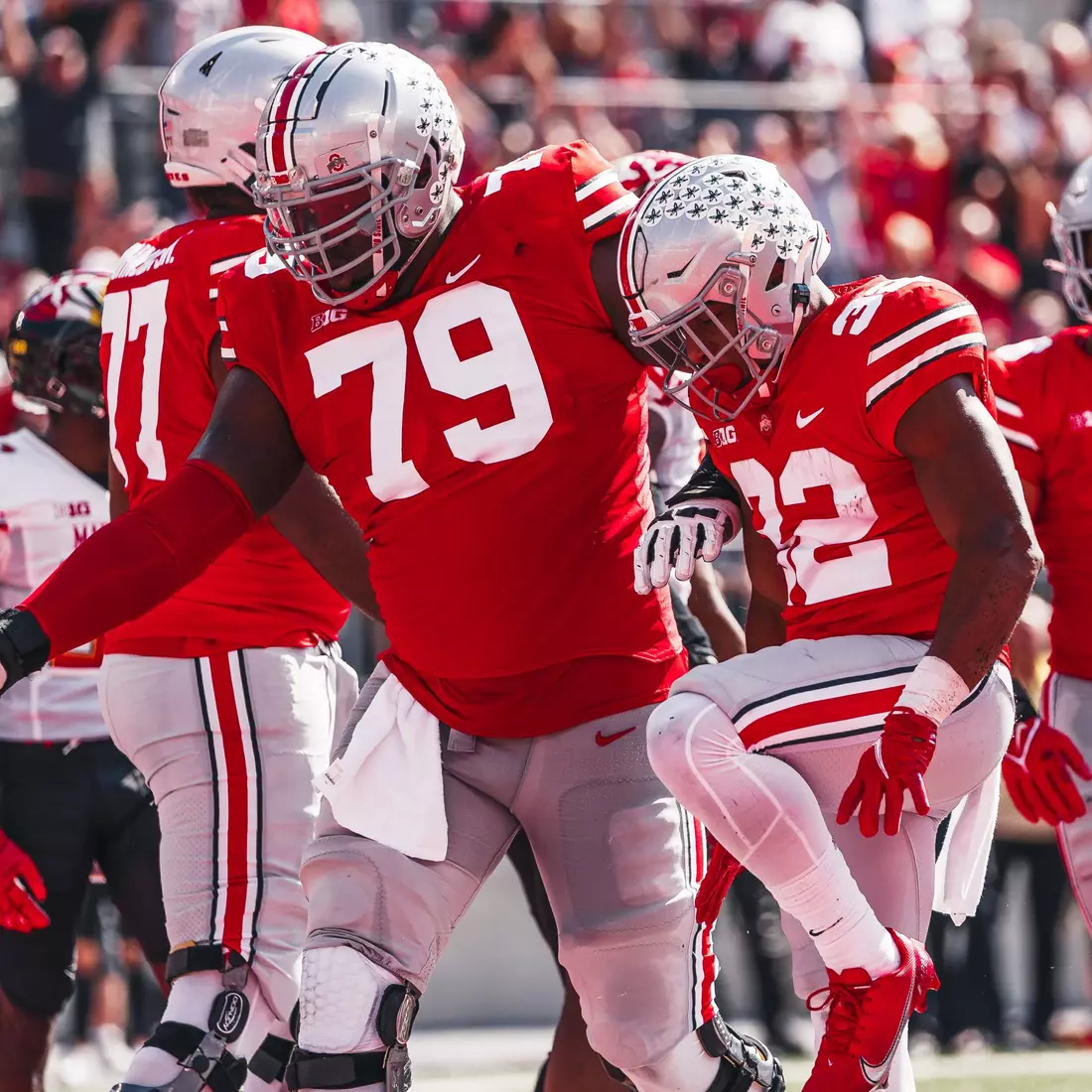 Buckeyes Sprint by Terps, 66-17