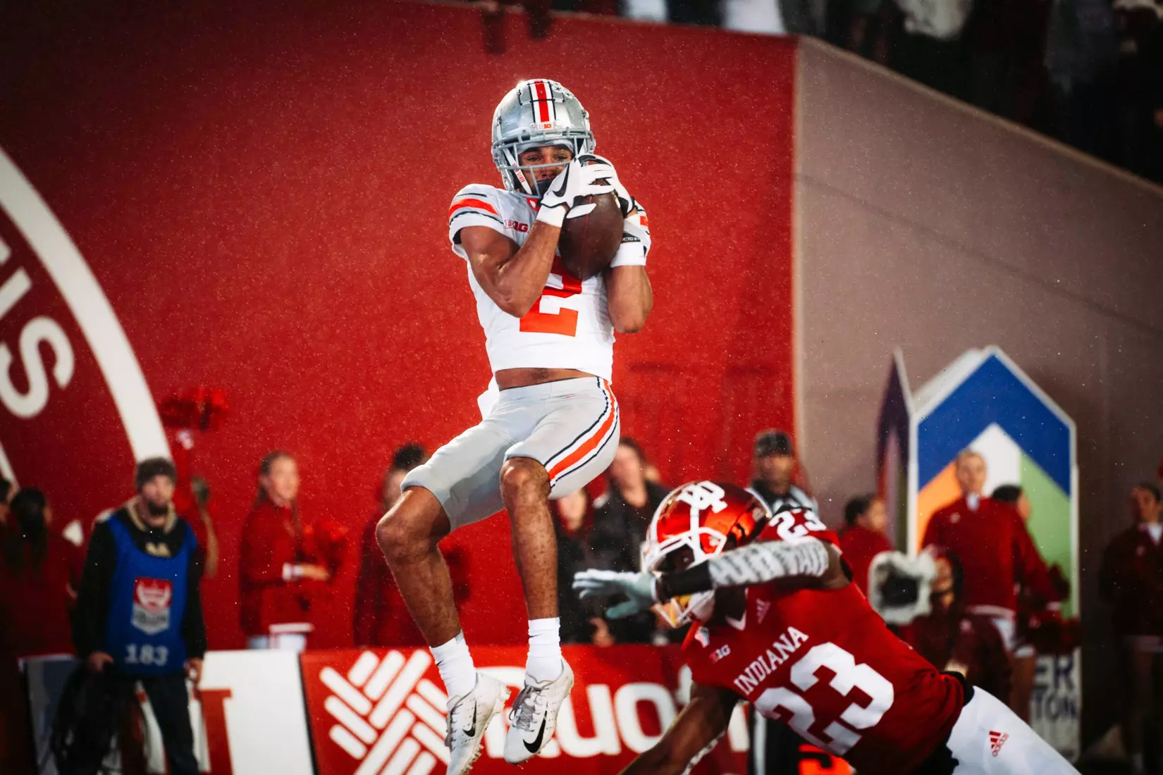 Buckeyes Overwhelm Indiana 54-7