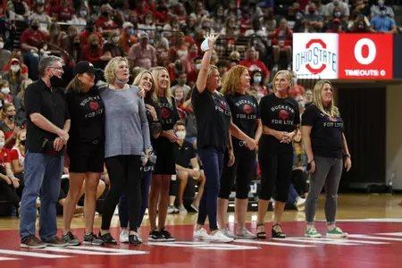 No. 7 Ohio State Sweeps the Wolverines in Covelli Sell-Out
