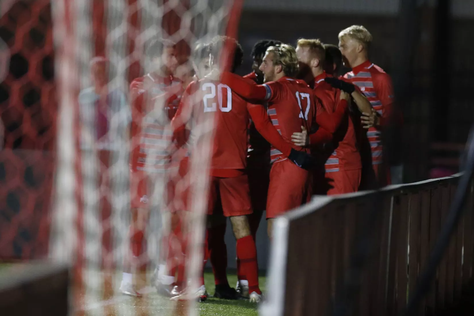 Lawrence Stellar in Goal in 2-1 Win vs. Penn State