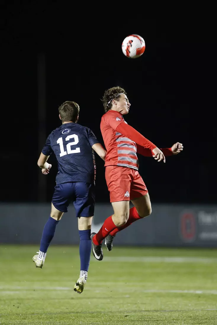 Lawrence Stellar in Goal in 2-1 Win vs. Penn State