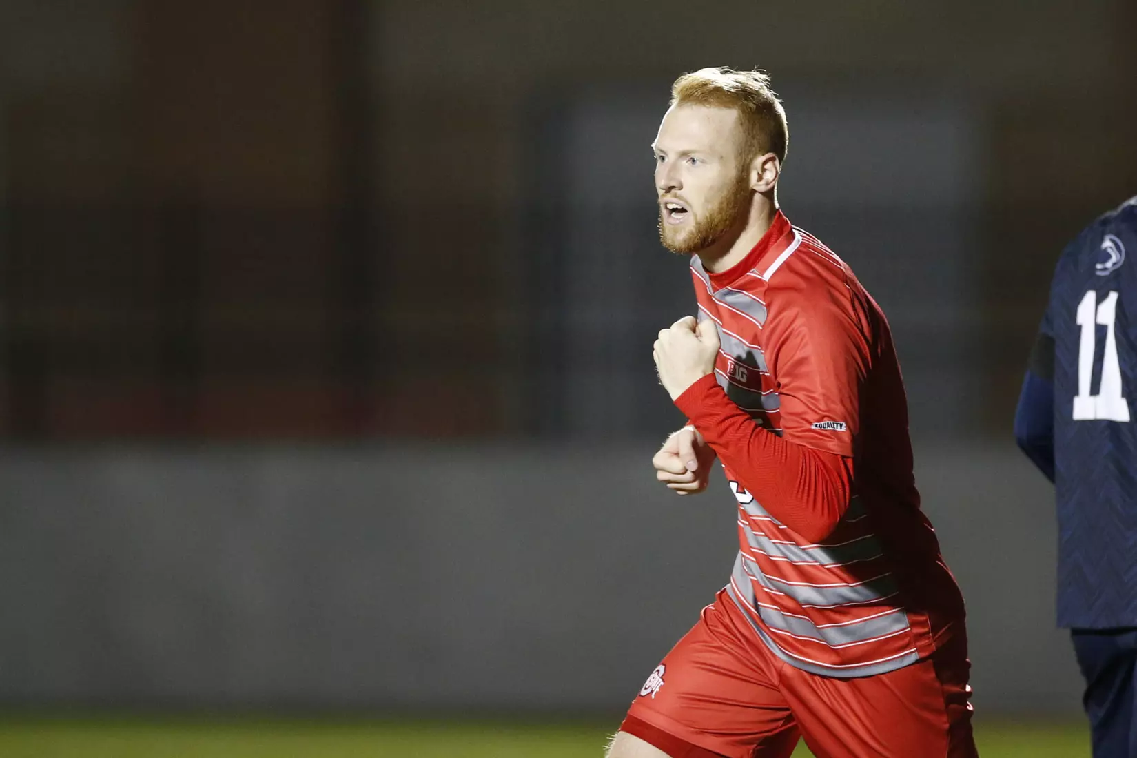 Lawrence Stellar in Goal in 2-1 Win vs. Penn State