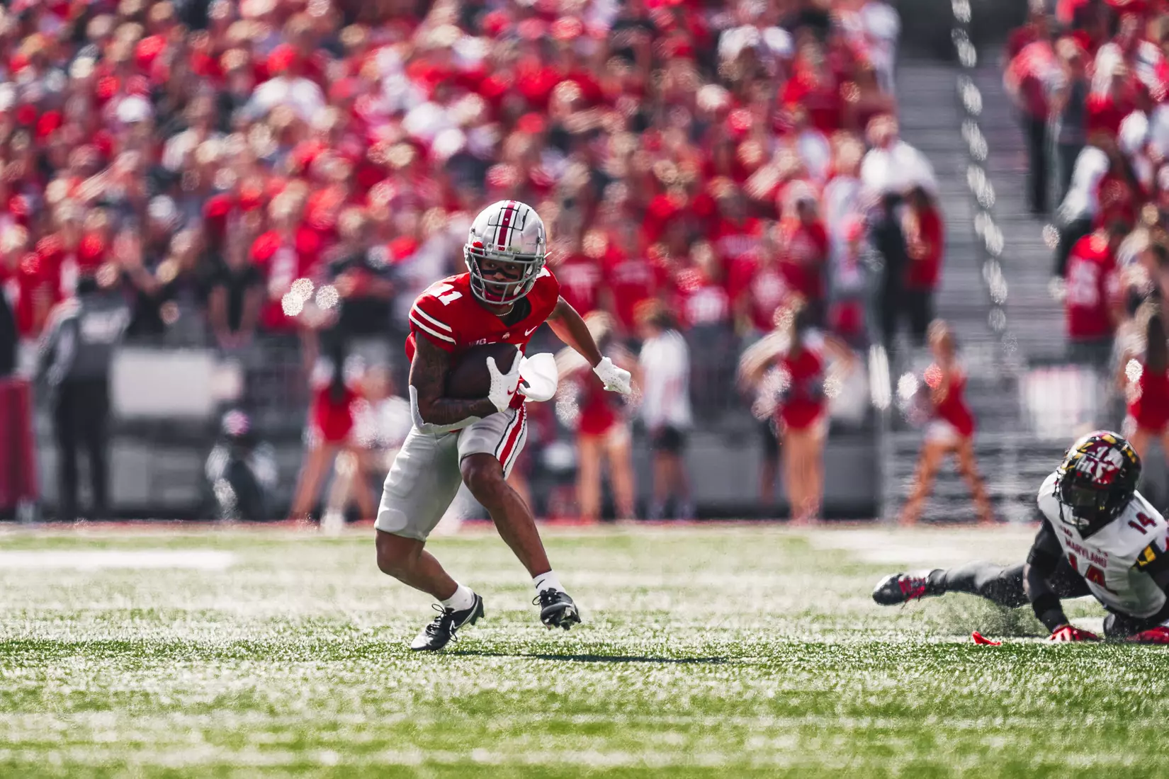 Buckeyes Sprint by Terps, 66-17