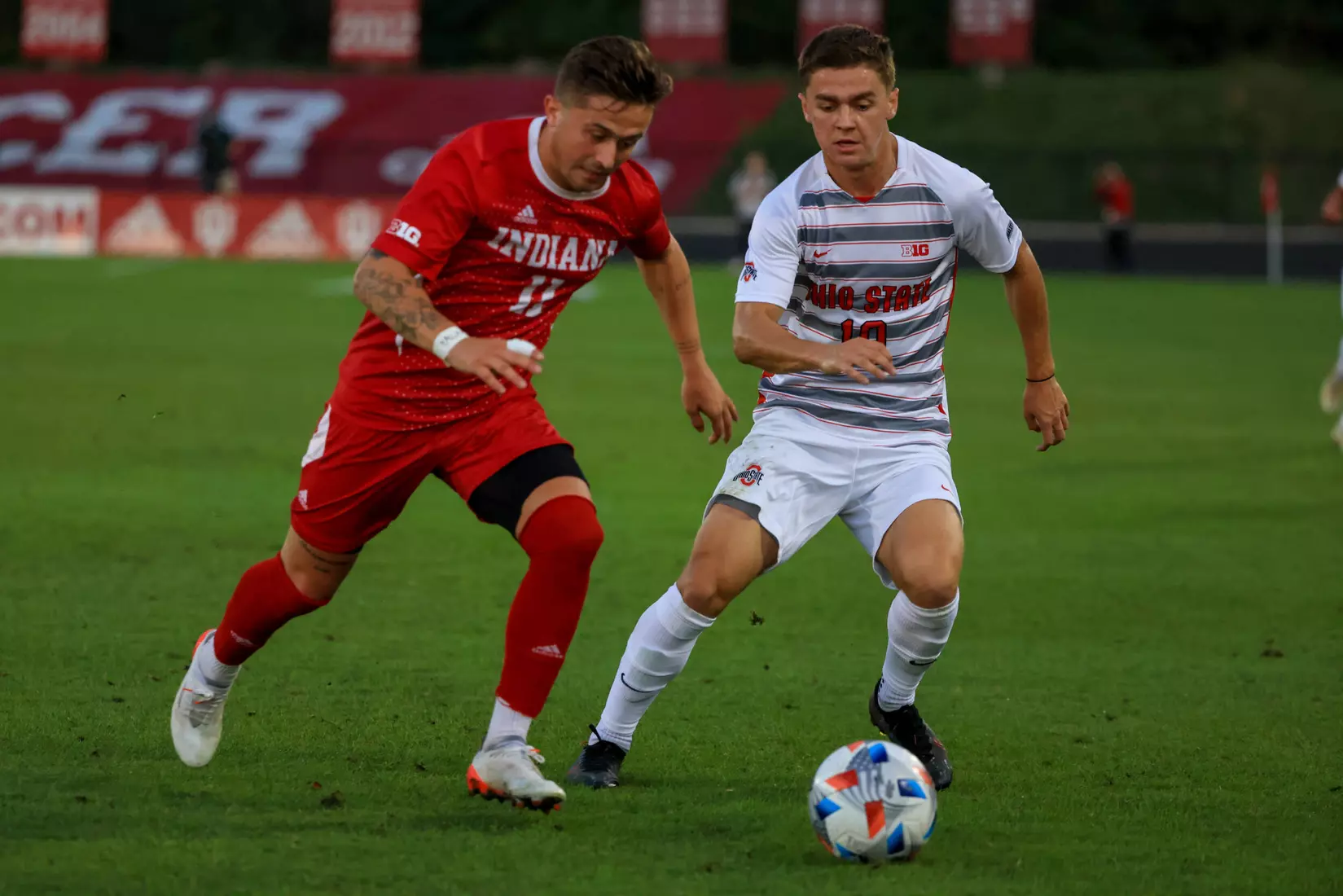 Indiana Scores 3-0 Win Over Ohio State