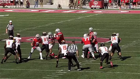 Buckeyes Sprint by Terps, 66-17