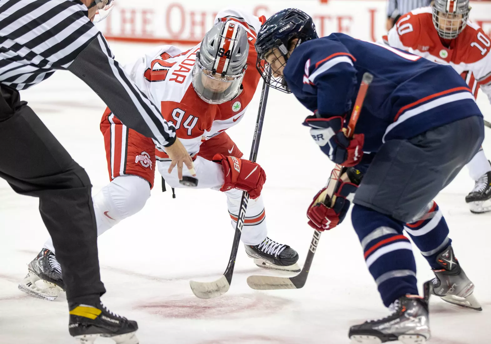 Buckeyes Rally for 4-3 Victory over UConn