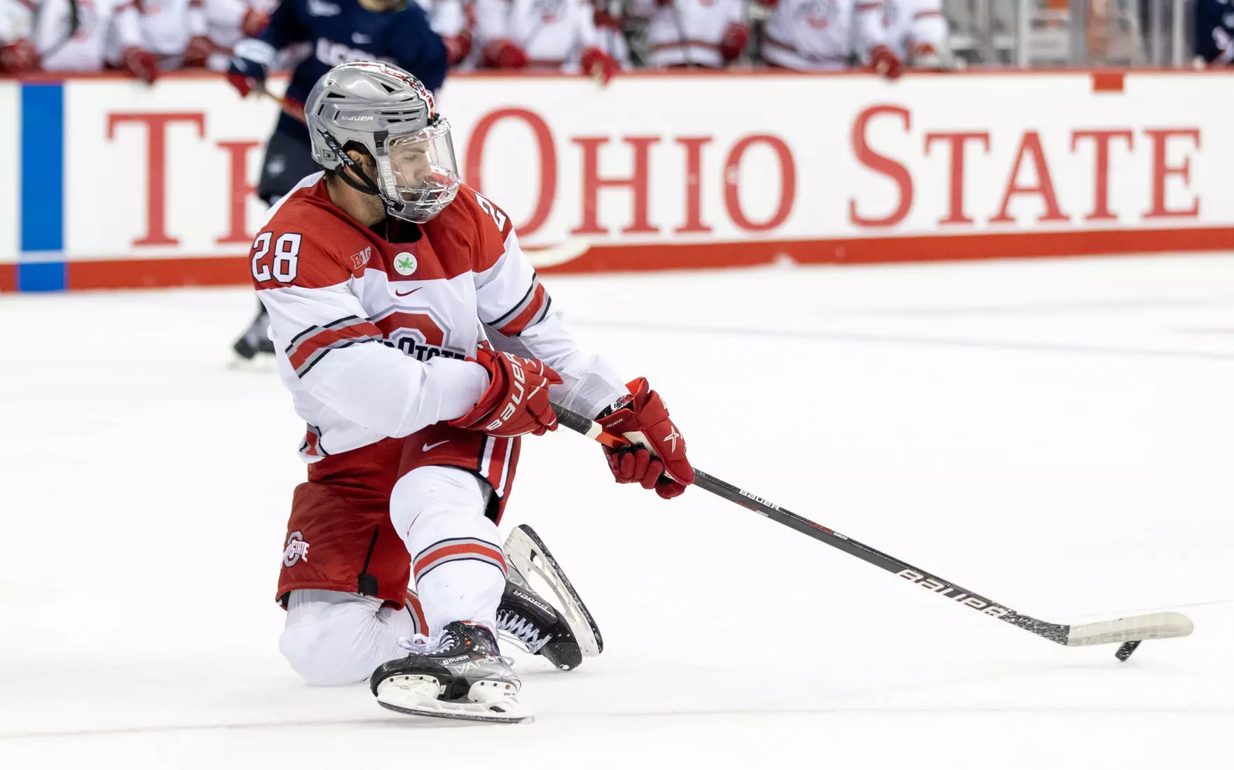 Buckeyes Rally for 4-3 Victory over UConn