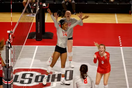 Ohio State Rolls to Sweep Against Rutgers