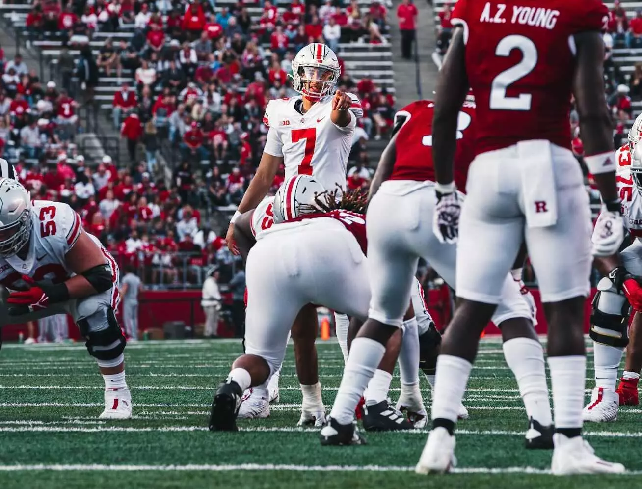 Buckeyes Roll Rutgers, 52-13