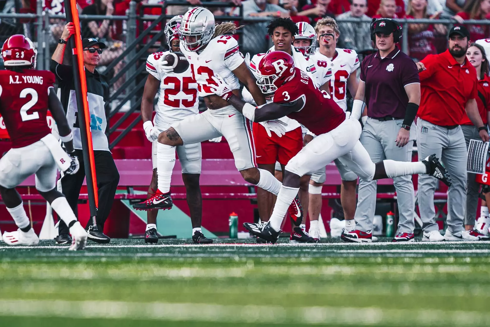 Buckeyes Roll Rutgers, 52-13