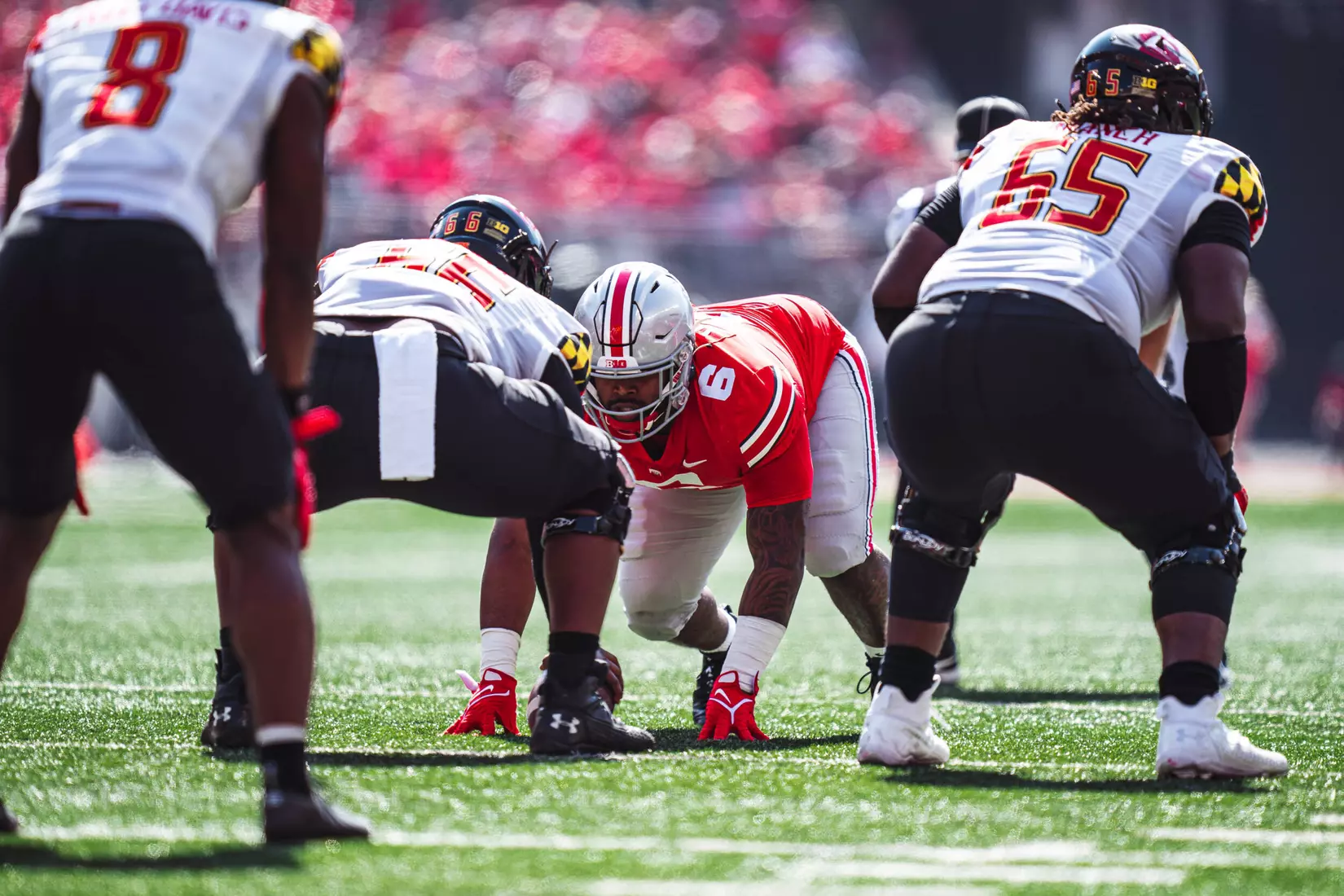 Buckeyes Sprint by Terps, 66-17
