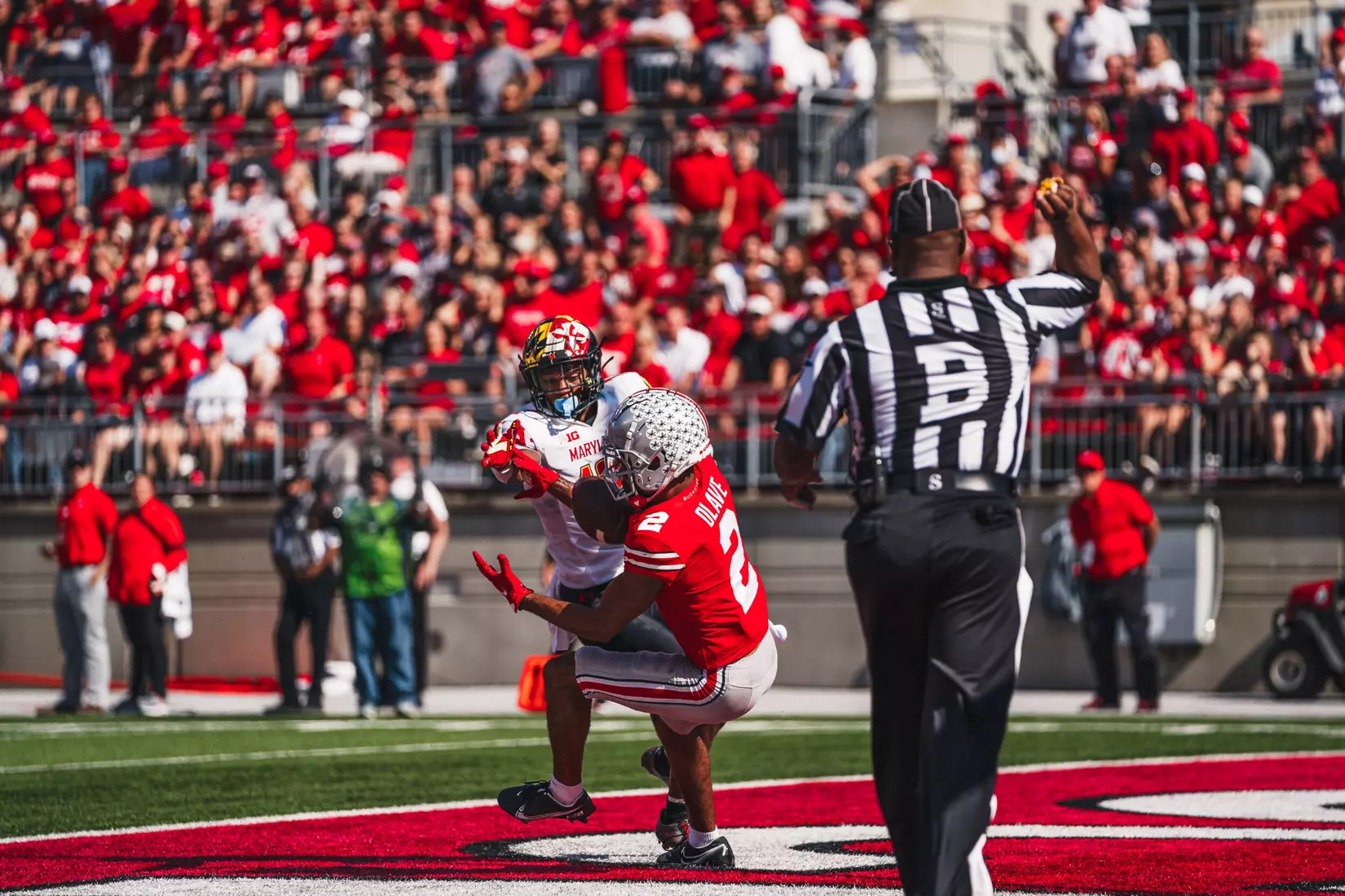 Buckeyes Sprint by Terps, 66-17